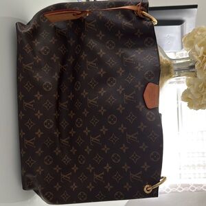 Louis Vuitton Graceful MM Brown Monogram Women's Bag